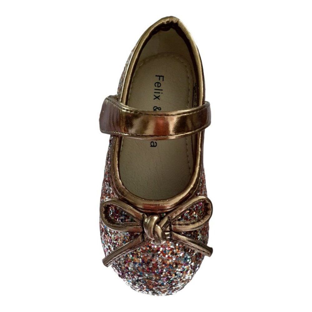 Felix & Flora MaryJane Multi Glitter
